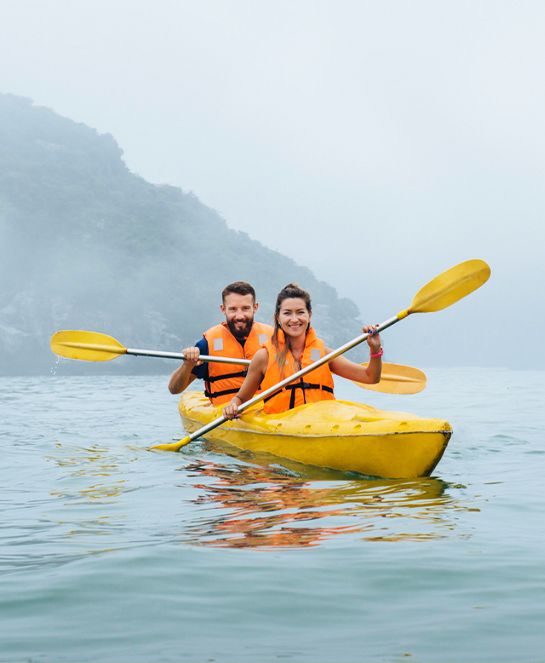 Group Fabio cruise in Halong Bay