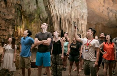 Sung Sot Cave - Halong Bay (B, L)