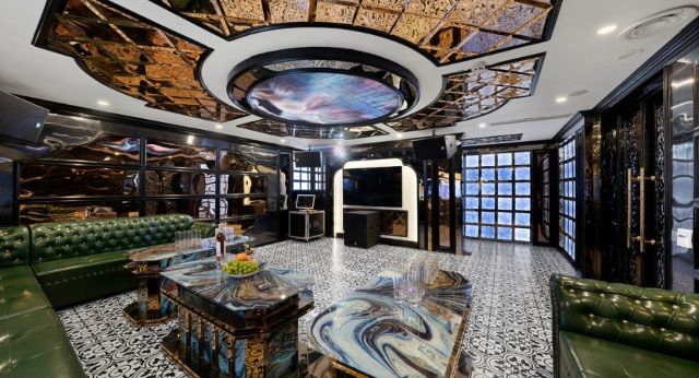Modern karaoke room