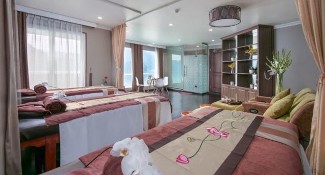 Spa treatment space