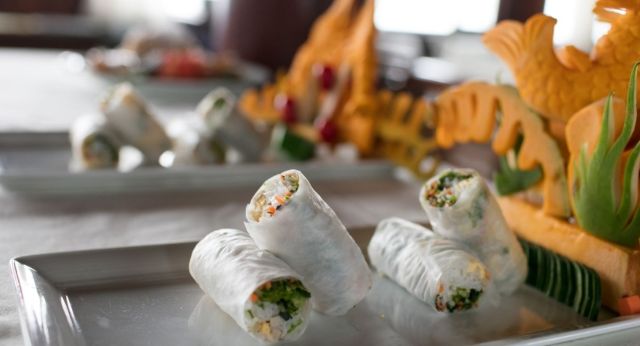 Savouring cuisine on cruise