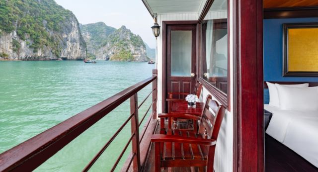Relax at private balcony
