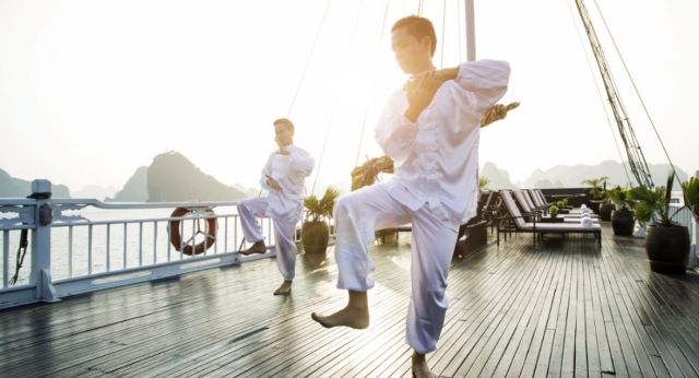 Refresh with Taichi in morning