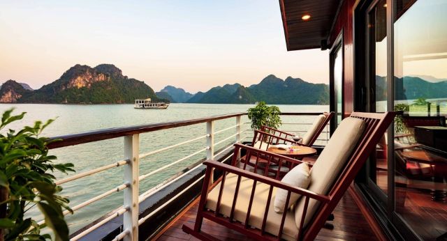 Private balcony