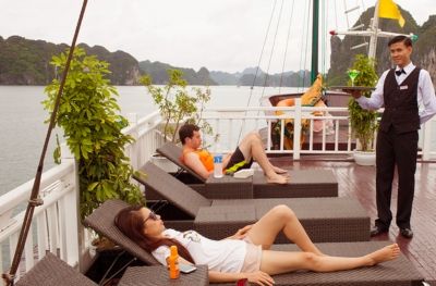 Sung Sot Cave - Tuan Chau Port - Hanoi (B,L)