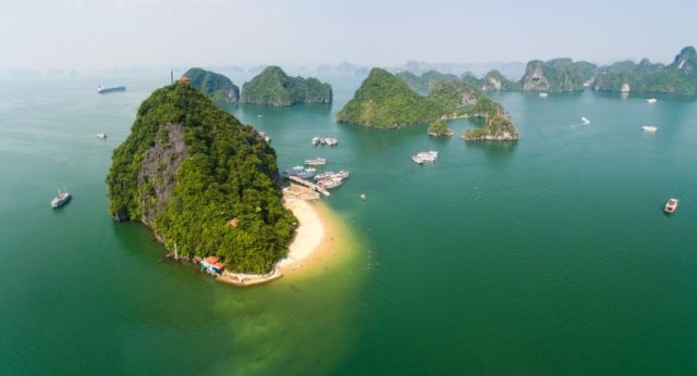 Titov Island, pearl of Halong Bay