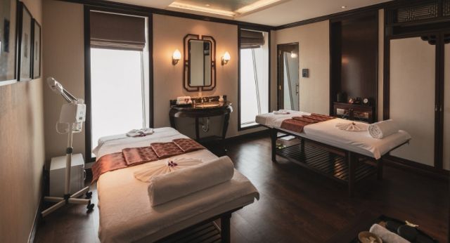 Deluxe spa on boat