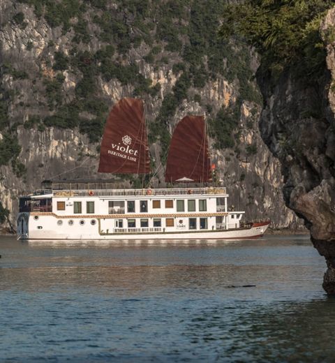 Heritage Line Violet Cruise In Halong Bay