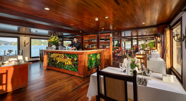 Lounge and bar