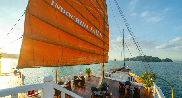 Sundeck of Indochina Sails