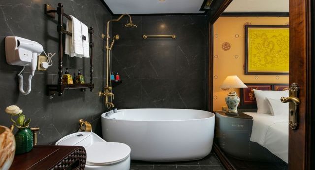 Bathroom on boat