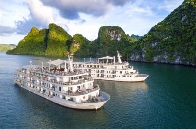 Hanoi - Tuan Chau Port - Titop Island - Luon Cave (Lunch - Dinner)