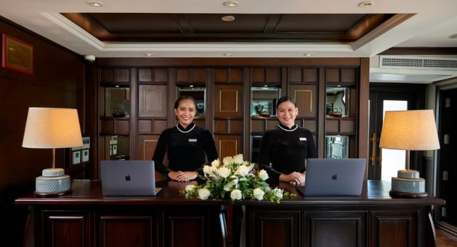 Reception area