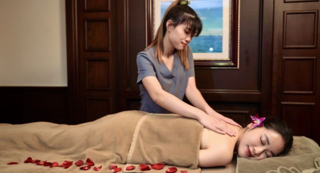 Enjoy traditional spa therapy