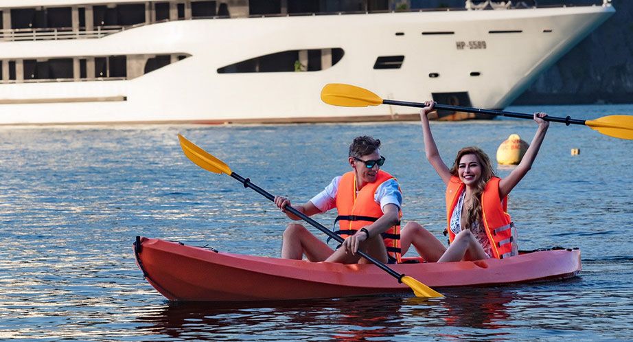 kayaking