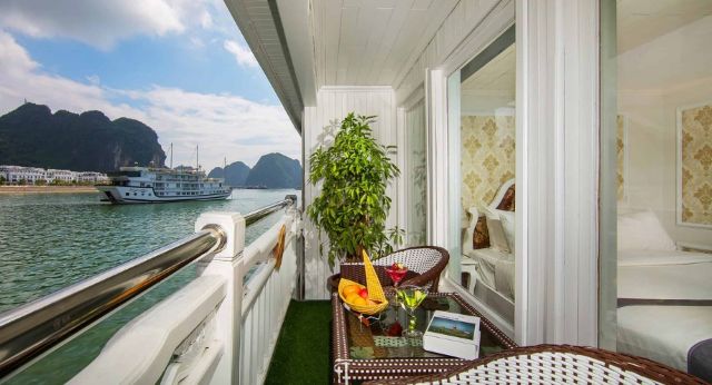 Private bacony with magnificient view