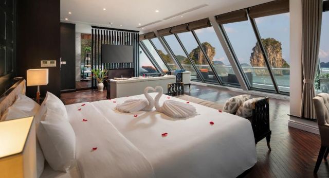 Cabin with modern amenities