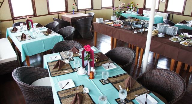 Dining room onboard