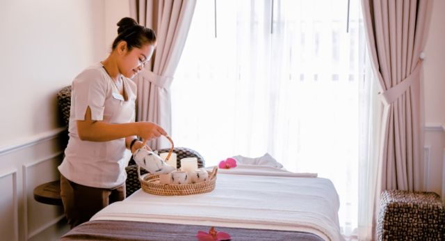 Refresh with treatment spa onboard