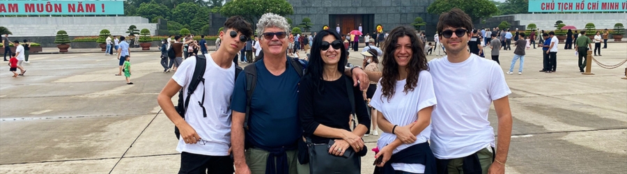 Experience Hanoi 1 day trip tour with Fabio's family
