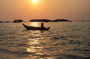 Boat Ride On Tonle Sap Lake | Silk Center (B, L)
