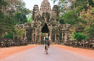 Discovery Of Angkor Temples (Angkor Wat – Angkor Thom - Bayon – Banteay Srei – Ta Prohm Temples) (B; L)