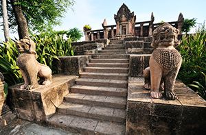 Siem Reap – Preah Vihear Temple – Koh Ker (B; L; D)