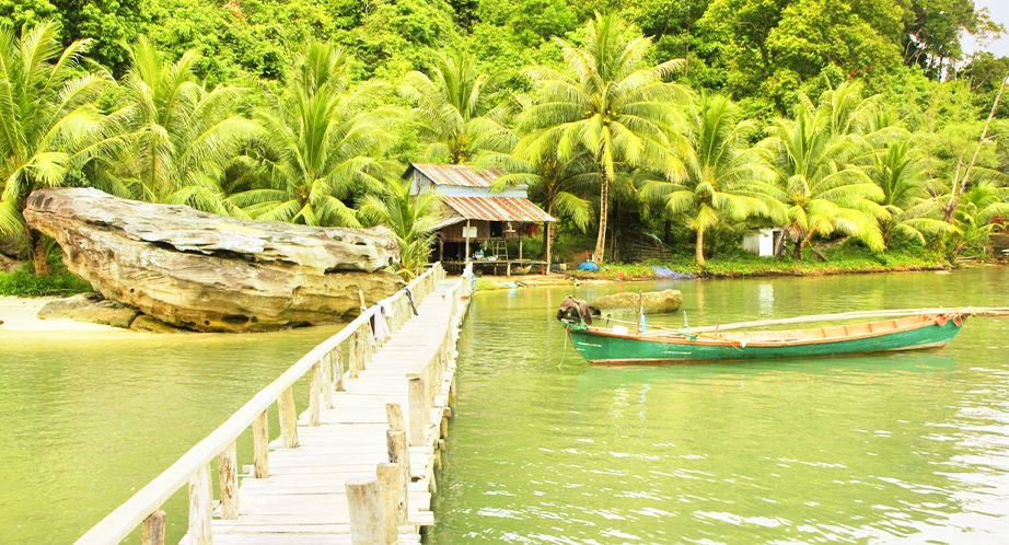 Kep - Ream National Park - Sihanouk Ville (B) 125km - 2h