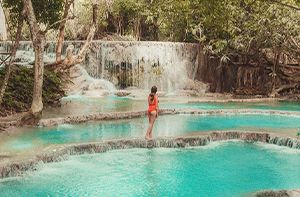 Luang Prabang - Elephant Village Camp - Tad Sae Waterfall (B/L)