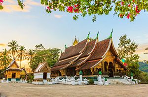 VIENTIANE - FLY TO LUANG PRABANG – CITY TOUR (B)