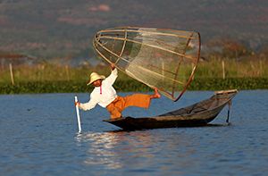 Yangon – Heho – Inle Lake (B, L)
