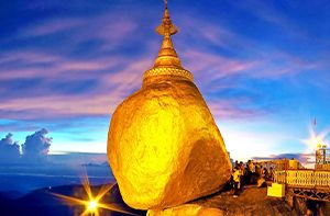 Depart To Golden Rock In Kyaiktiyo Pagoda From Yangon
