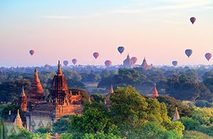 Balloon Ride Over Bagan