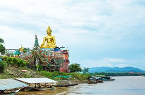 Chiang Rai – Doi Mae Salong – Golden Triangle - Chiang Saen (B)