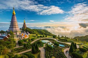 Mae Hong Son – Doi Inthanon – Chiang Mai (B, L)