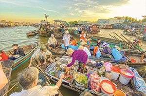 Can Tho - Cai Rang Market - Saigon