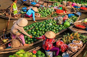 Can Tho - Cai Rang Market - HCM City (B; L) (165 Km – 4h00)