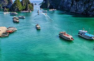 Hanoi - Halong Bay - Surprise Cave (B; L; D)