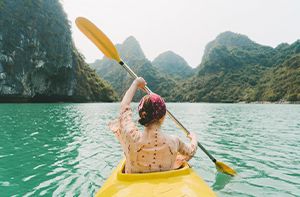 Halong Bay - Hanoi (B; L)
