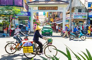 Hoian - Danang - Hochiminh City (B/L) (1050km – 1h15: By Plane)