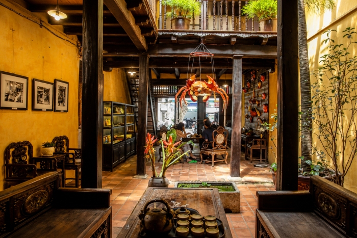 Immersion in typical Hanoian architecture at Ma May House
