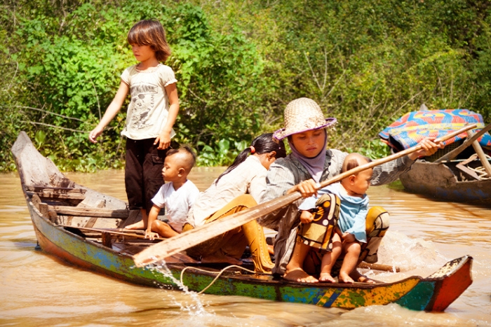 Explore the Cambodian countryside