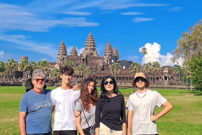Complete travel of Ms. Charlene's 1-month itinerary in Cambodia