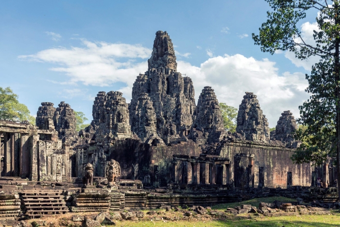 A visit to Angkor Thom in the Cambodia itinerary 10 days