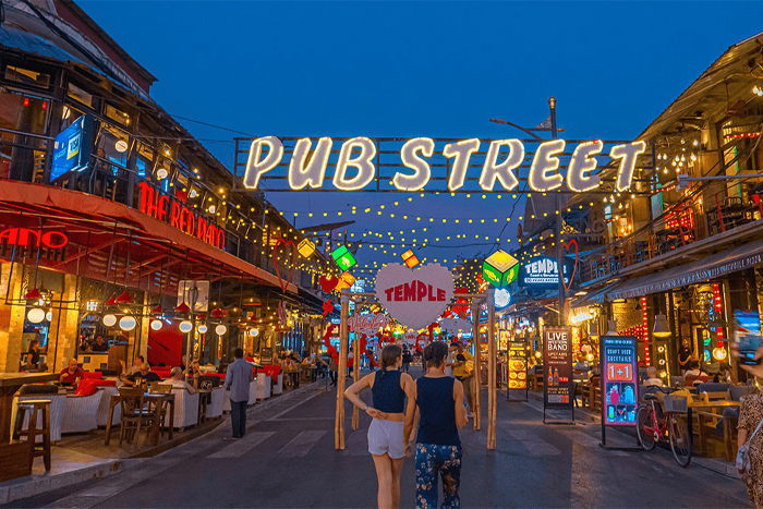 Pub Street Siem Reap Cambodia