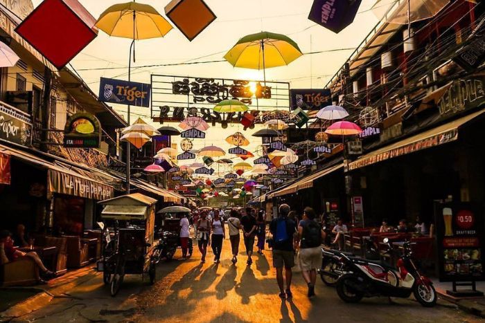 Siem Reap - Starting Point of the 7 days bike tour from Siem Reap to Phnom Penh