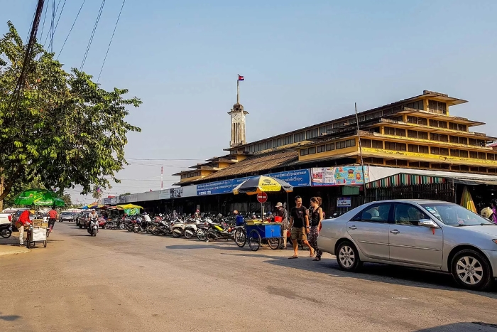Visit Battambang Cambodia: Explore the Central Market and Colonial Architecture