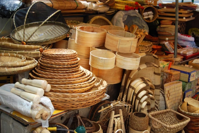 Kampong Seima Basket Weaving: Traditional Cambodian Craft