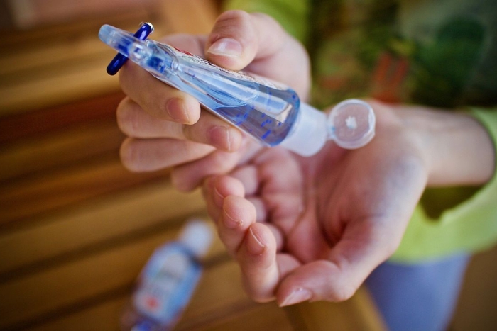 A small hygiene kit&lrm; helps you manage blowing your nose in Cambodia