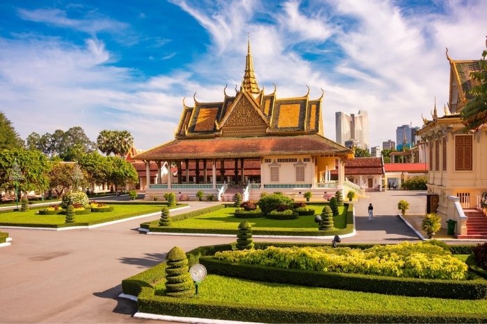 The Royal Palace of Cambodia, an iconic symbol of the country